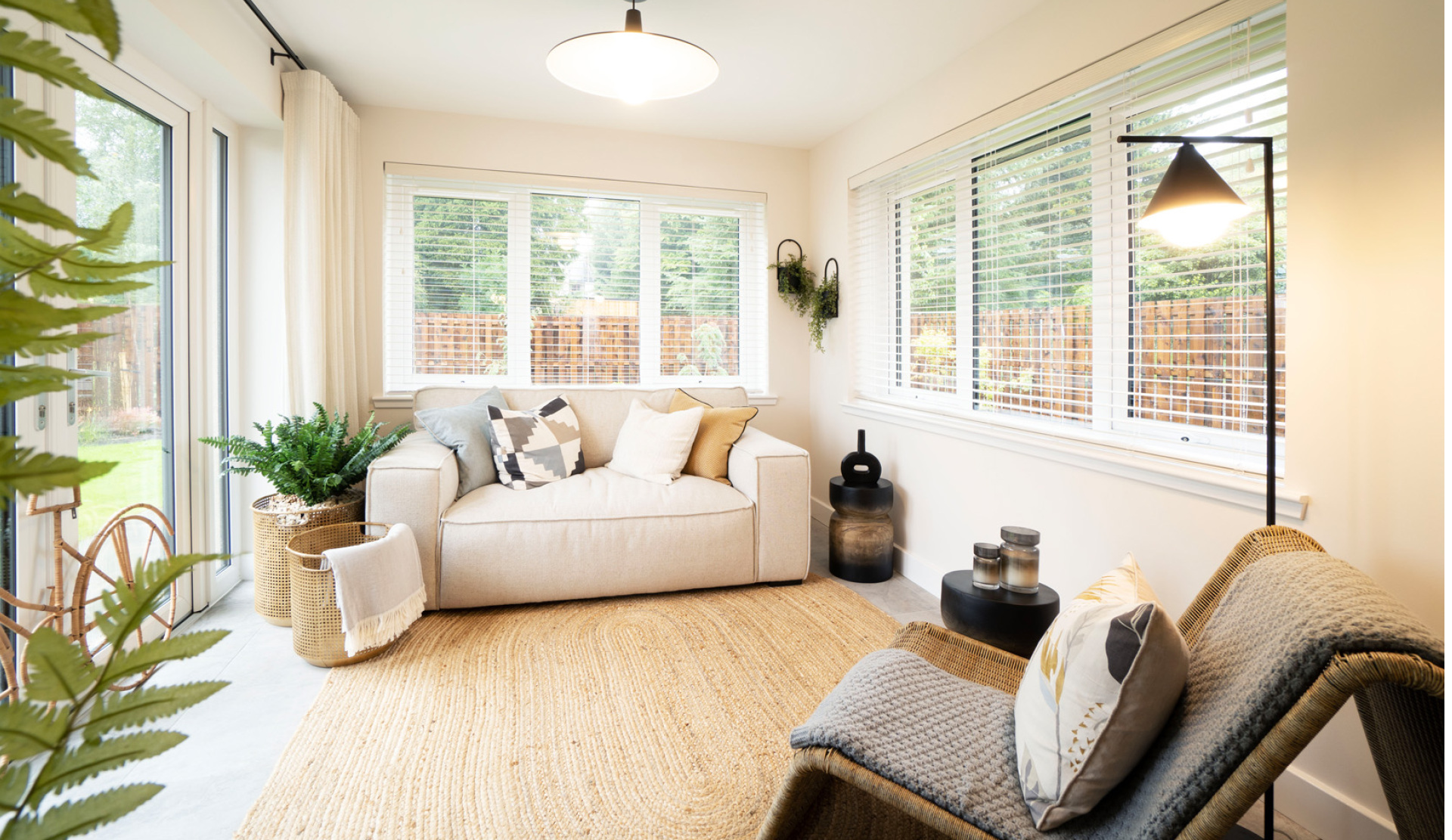 Kincraig show home - sunroom