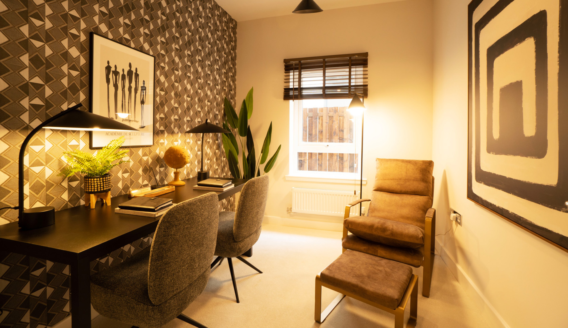 Kincraig show home - study