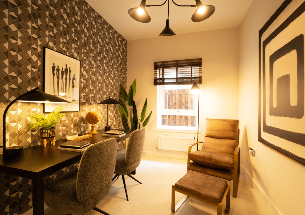Kincraig show home - study