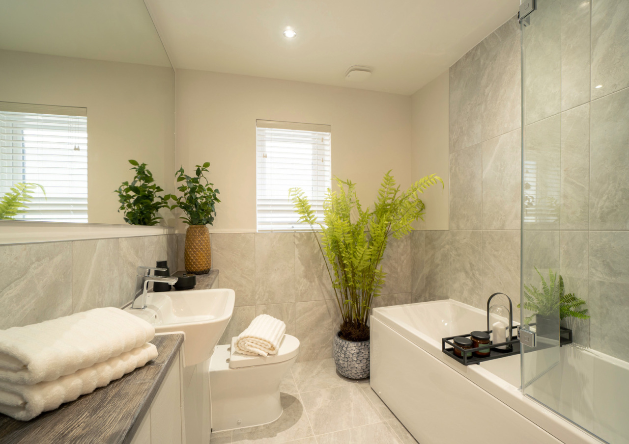 Kincraig show home - bathroom