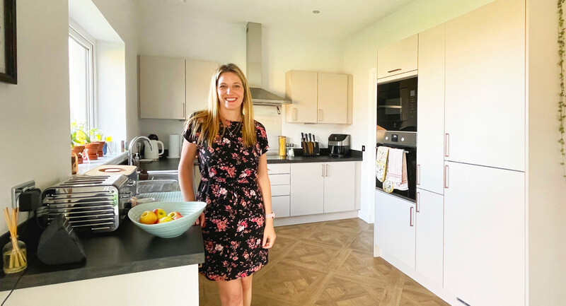 Katie in the kitchen