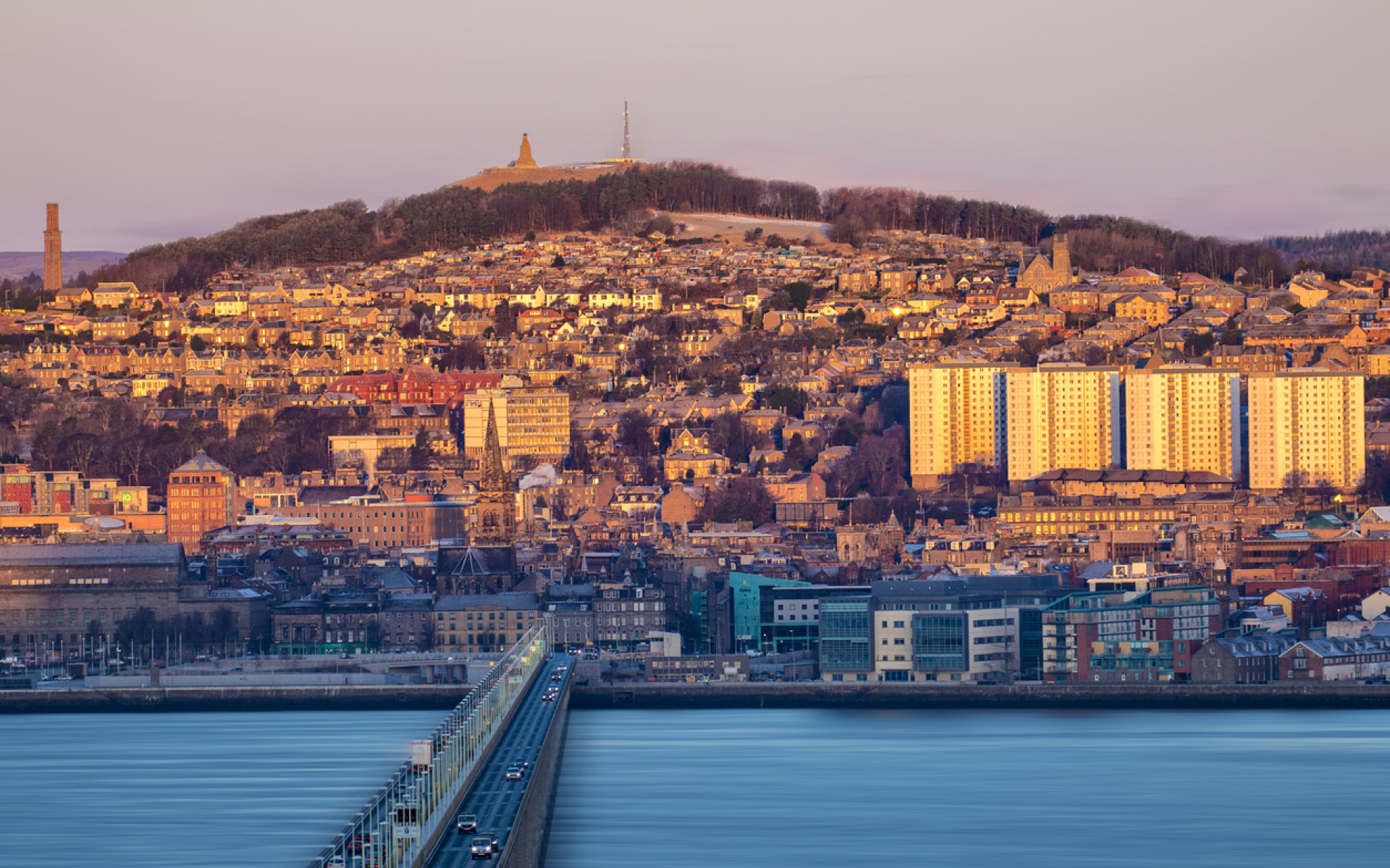 Dundee coastline