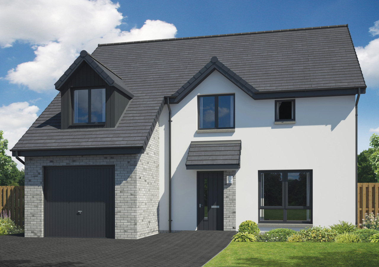 4 bedroom detached Braemar with sunroom for sale in Perth plot 9023