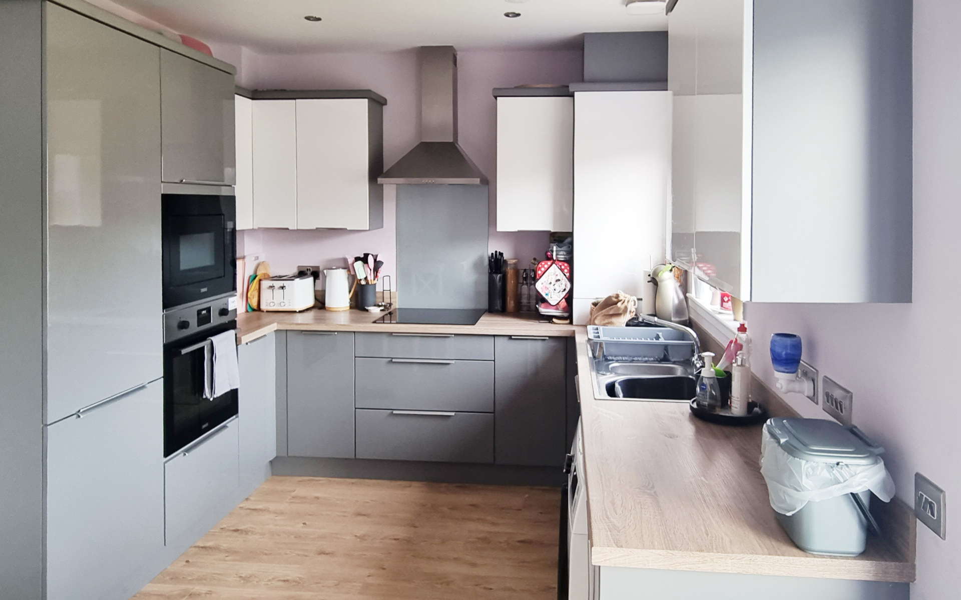 Katrina's kitchen at South Glassgreen