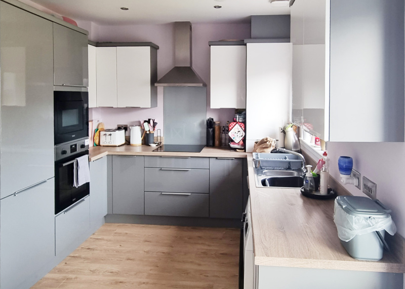 Katrina's kitchen at South Glassgreen