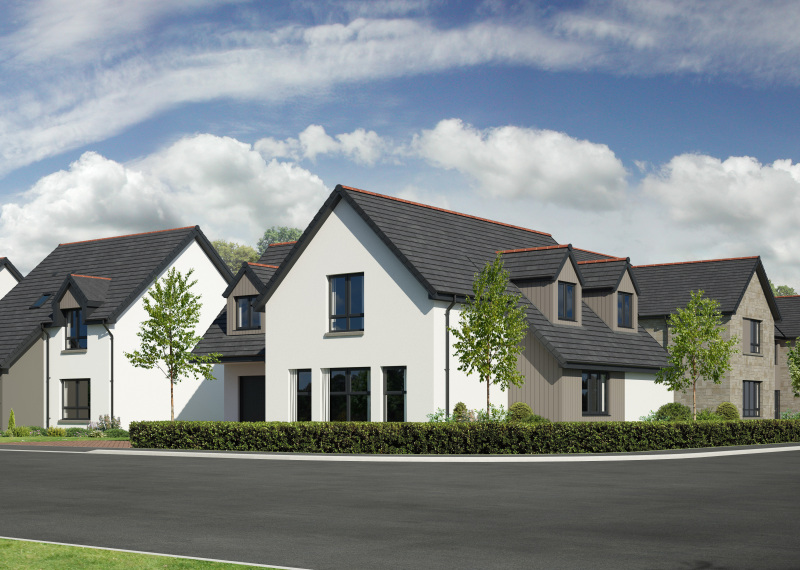 Dornoch Gardens, a new build development by Springfield.