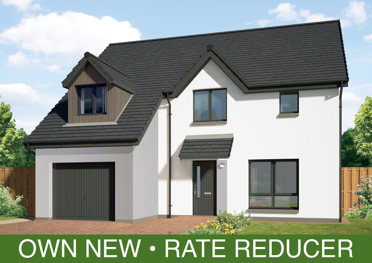 4 bedroom detached Braemar with sunroom for sale in Blairgowrie plot