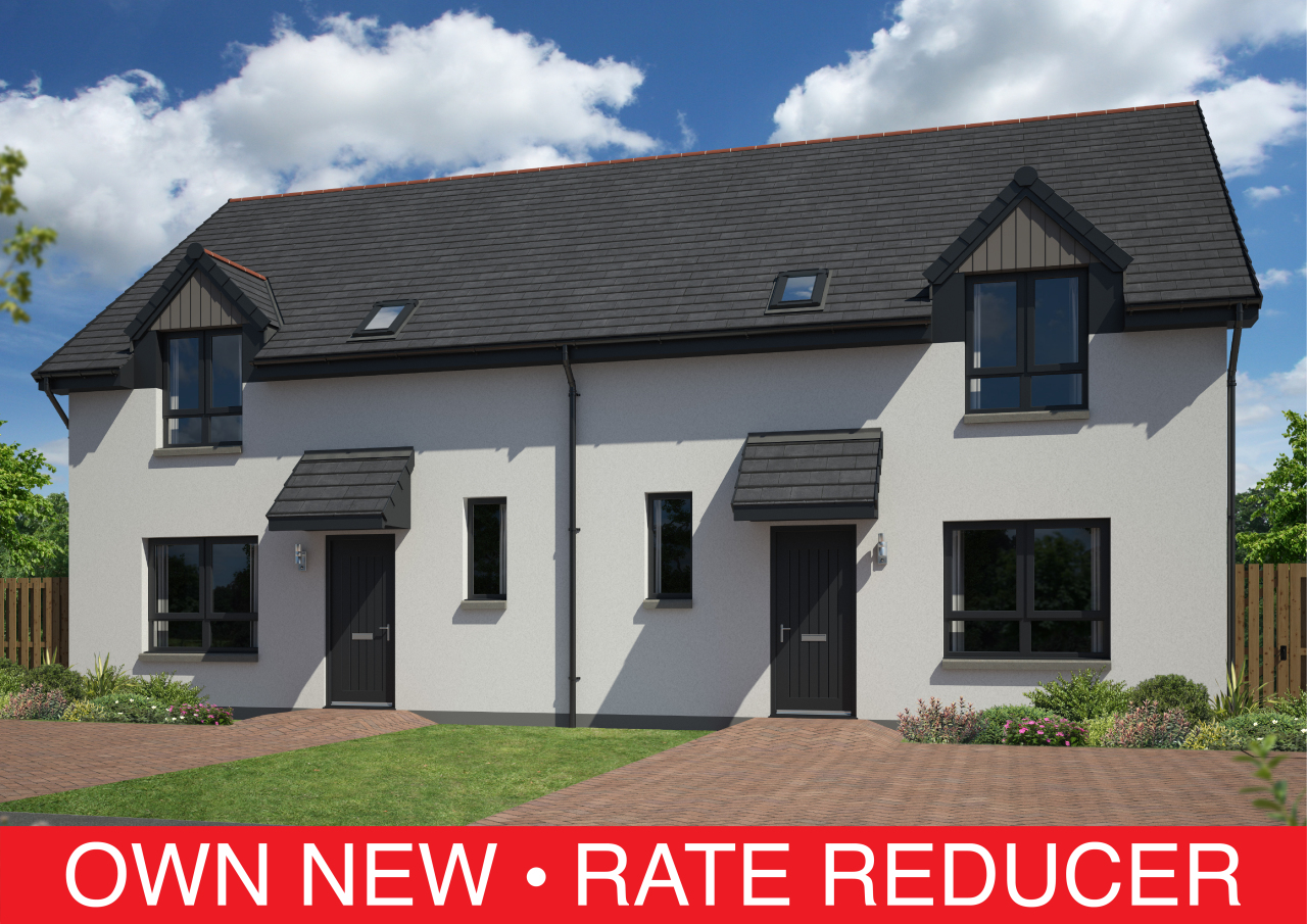 3 bed semidetached Dallachy in Forres plot 285 New homes for sale