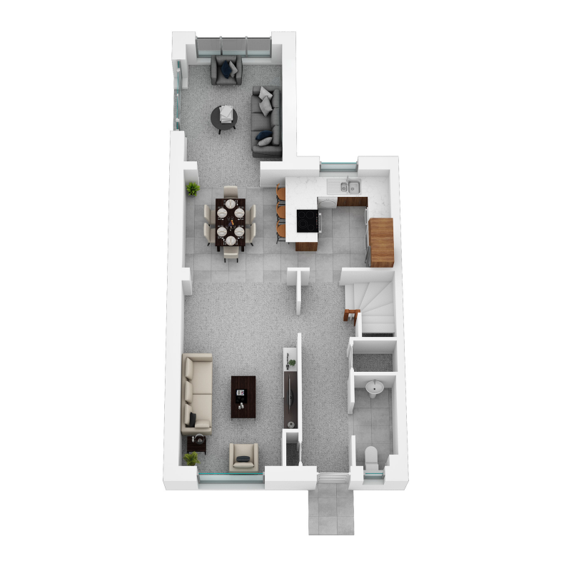 Cupar North 3D AS with sunroom (without sunroom windows)