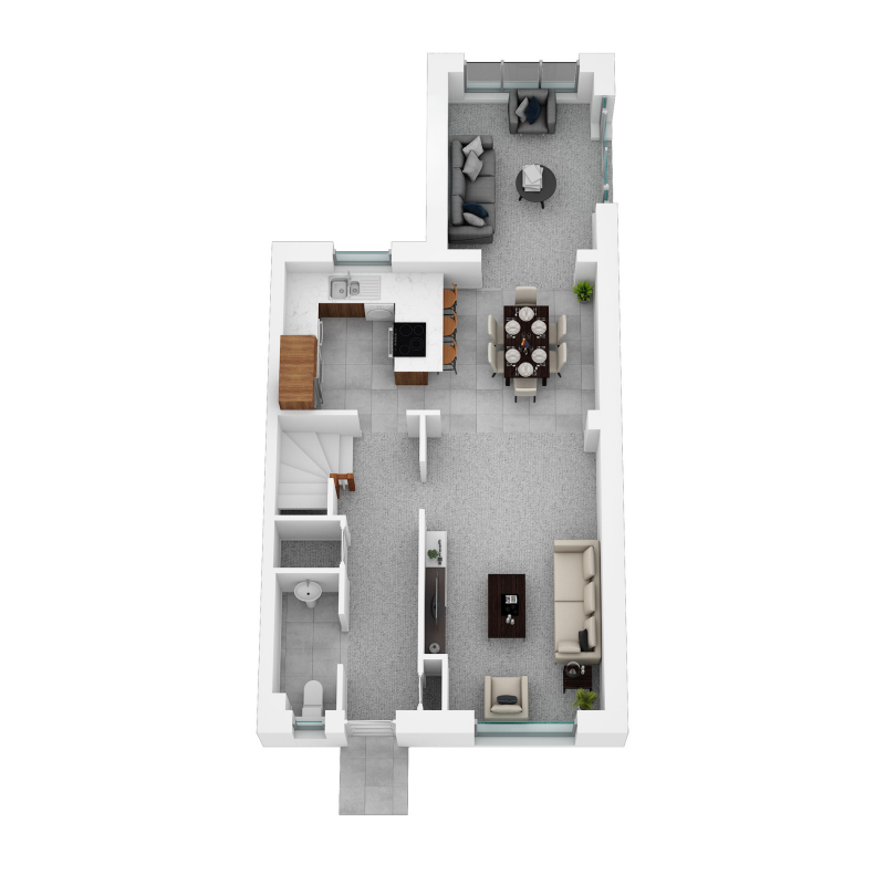 Cupar semi North 3D OPP with sunroom (without sunroom windows)