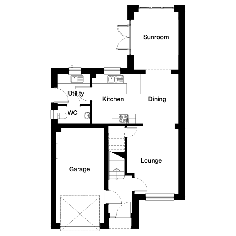Roslin AS with sunroom