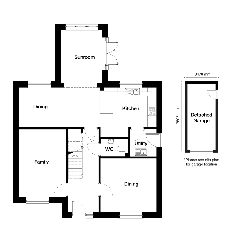 04 Dunning North OPP Ground Floor Sun - without window
