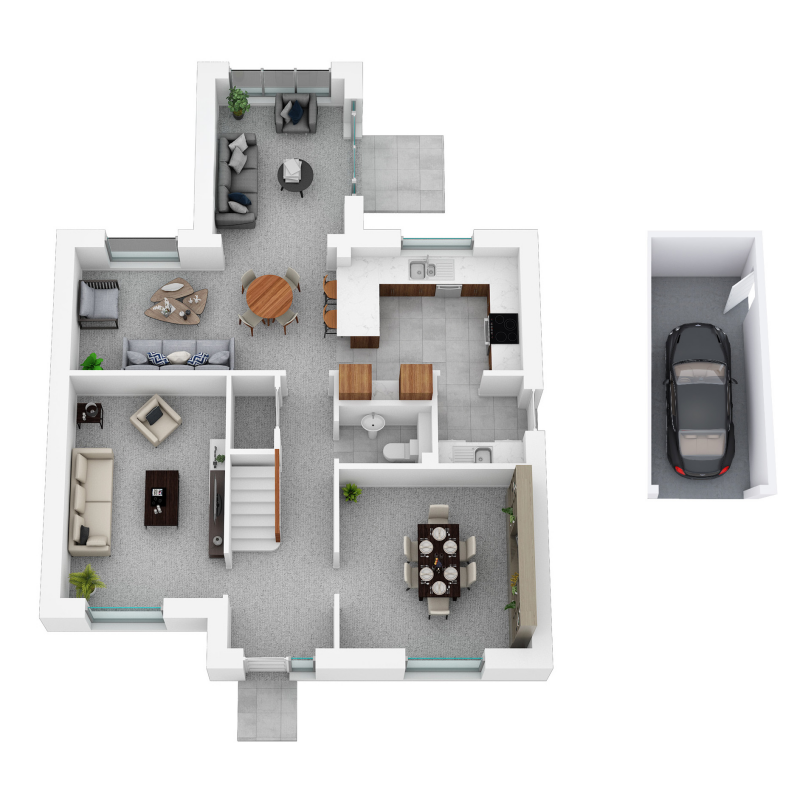 03 Dunning North OPP Ground Floor Sun 3D - without window