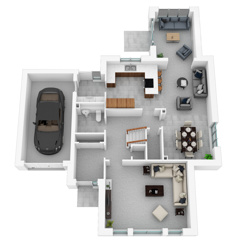 Culbin North AS 3D with sunroom