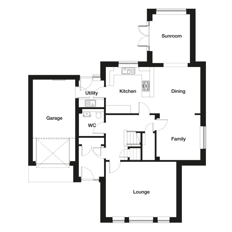 02 Culbin North AS Ground Floor Open Sun - without window
