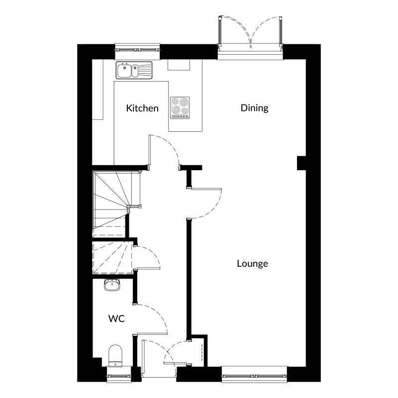 11 Ardgay Semi Detached OPP GF open